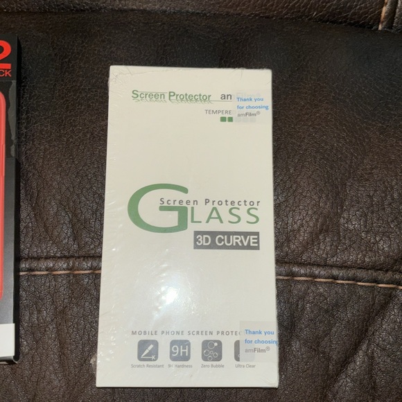 Tempered screen protector Glass & 3D curve for iPhones & other smartphones NIB - Picture 6 of 6
